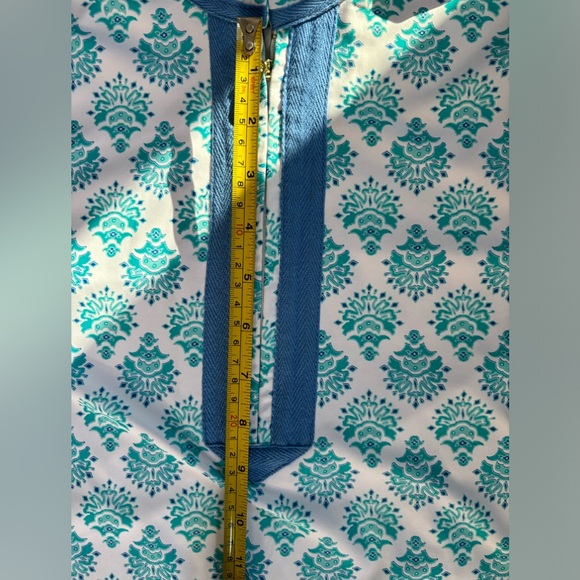 Short sleeve UPF 50 1/2 front zip top - Picture 8 of 10